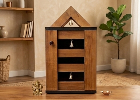POOJA CUPBOARD (PARTICAL BOARD)