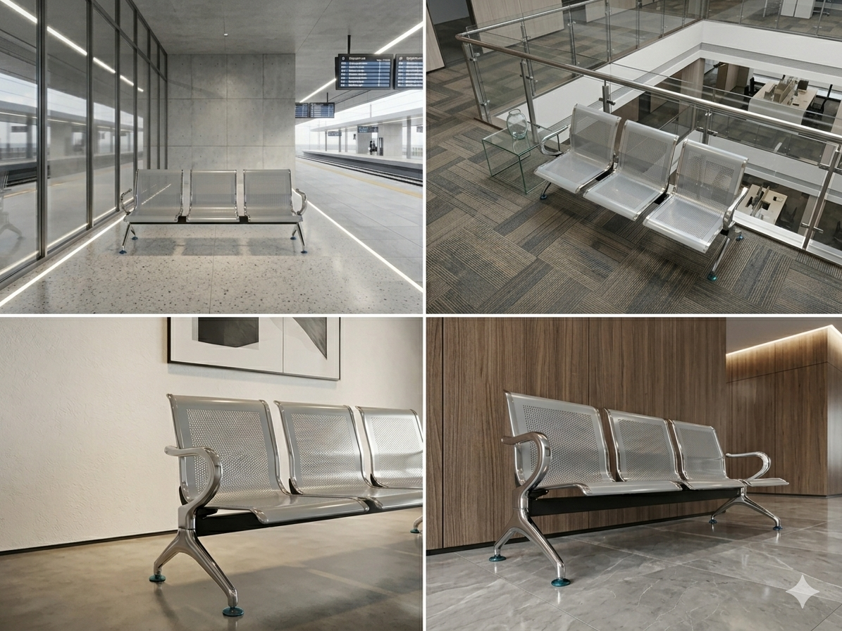 WAITING CHAIR ( 3 SEATER )