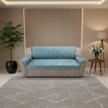 SOFA (CUSHION THREE SEATER SOFA)