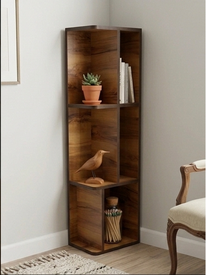 BOOK SHELF (PAETICAL BORD WOOD)