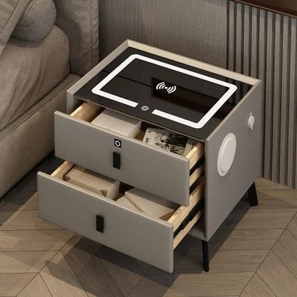 BED SIDE STORAGE (GEN_Z WIRE LESS  CHARGING)