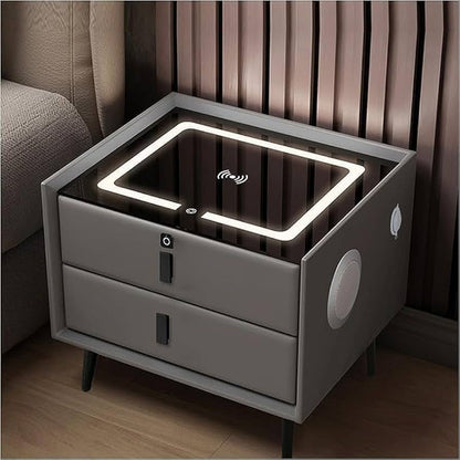 BED SIDE STORAGE (GEN_Z WIRE LESS  CHARGING)